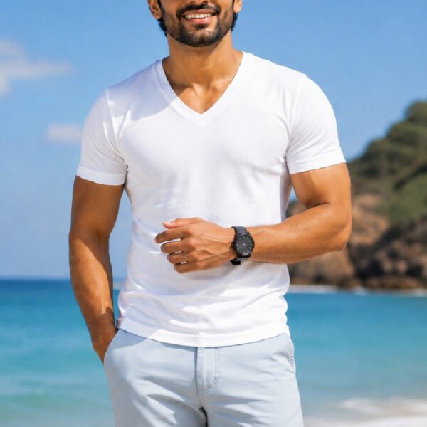 V Neck Tees for Mens